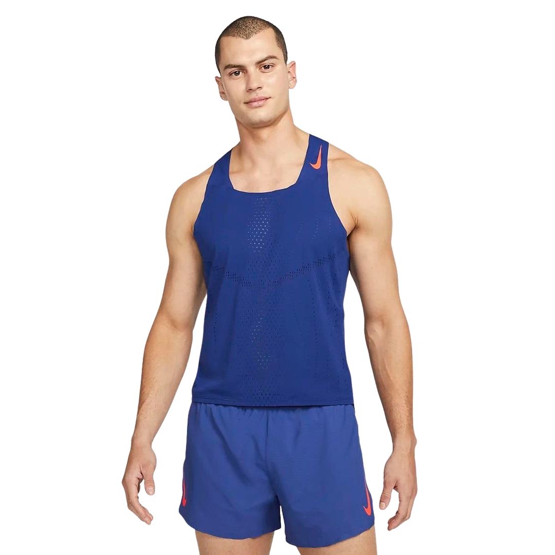 Mens Nike Df Adv Aeroswift Singlet - The Running Company - Running Shoe  Specialists