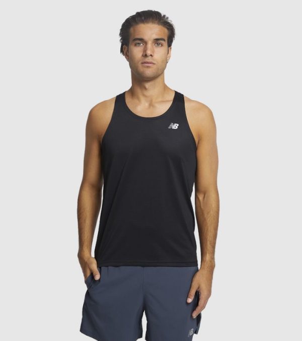 Mens New Balance Accelerate Singlet - The Running Company - Running ...